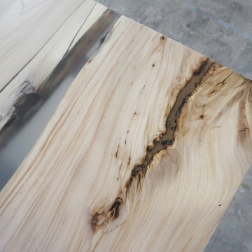 Ironclad Elm Table with Dagny Leg