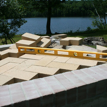 The Kenny Family Wood Fired Brick Pizza Oven in Maine