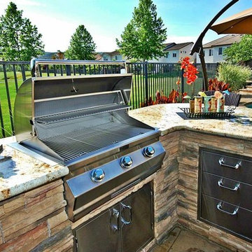 Outdoor Dream BBQ Island