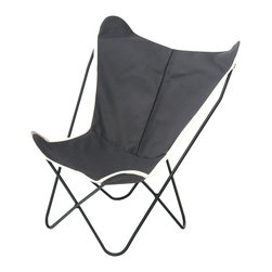 Half Pint Sling Chair - Briquette - Outdoor Lounge Chairs