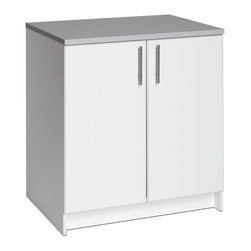 Prepac Elite 32" Base Cabinet in White - Closet Organizers