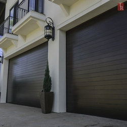Mediterranean Garage Doors with Matching Entry Gates - Garage Doors And Openers