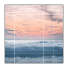 Clouds Ceramic Tile Wall Mural HZ500382-66M. 36" x 36"