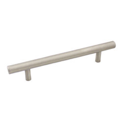 Cosmas - Cabinet Euro-Style Bar Pull, Stainless Steel, Set of 10 - Cabinet And Drawer Handle Pulls