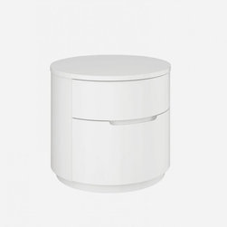 Moonlight Nightstand | White - Nightstands And Bedside Tables