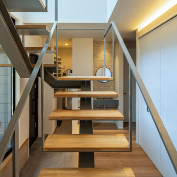 密集地に建つ中庭型住宅 HOUSE-S