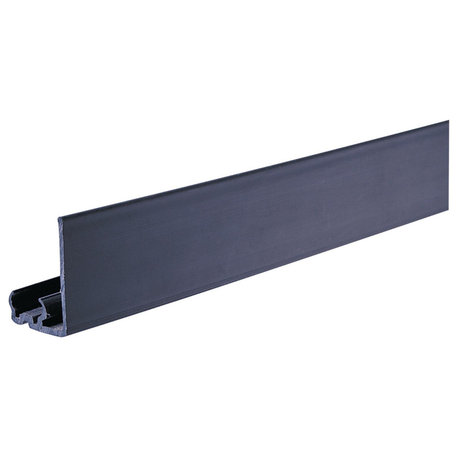 Lx Fascia Panel Track, 4 Foot-12, Black