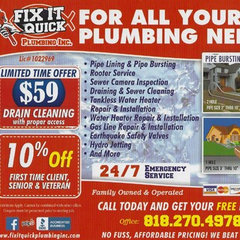 Fix It Quick Plumbing Inc.
