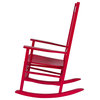 Vermont Porch Rocker, Chili Pepper Red