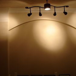 Royal Curve Residence Remodel - Display And Picture Lights