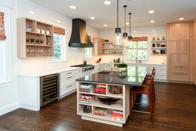 Kitchen - craftsman kitchen idea in Denver