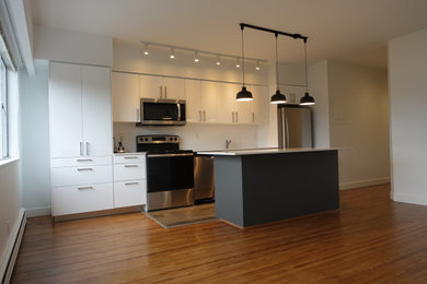 Trendy kitchen photo in Vancouver