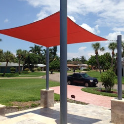 Residential Tension Shade Sails - Awnings