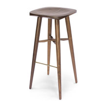 Wooden Bar stools of varying price ranges.