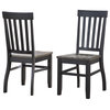 Raven Noir Side Chair, Set of 2