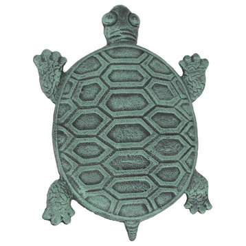 Cast Iron Turtle Garden Stepping Stone Step Tile