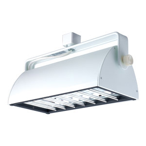 Jesco Lighting HCF703W Contempo Wall Washer Series Compact Fluorescent Track Head for H 3-Wire Single Circuit Track System White