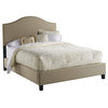 Saddleback Upholstered Bed, Queen