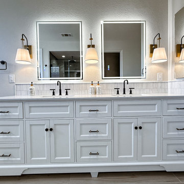Modern Spa-Inspired Primary Bathroom Transformation