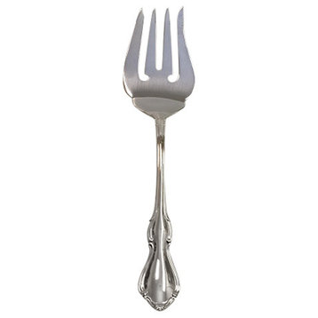 Reed & Barton Sterling Silver Hampton Court Cold Meat Fork
