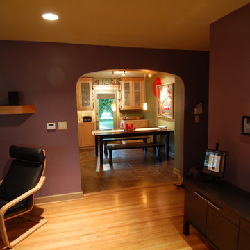 50's Ranch becomes a Arts and Crafts Bungalow
