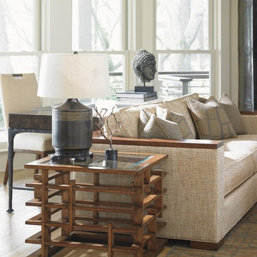 Island Fusion Nobu Square Lamp Table