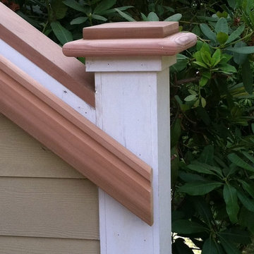 Front Entry Staircase, Seattle by Master Carpenter Westbrook Restorations