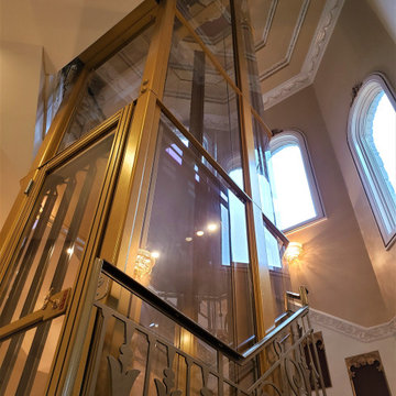 Custom Shaped Artisan Home Elevator
