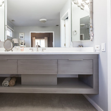 Modern Master Suite Cabinetry