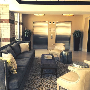 Riverfront Condo Lobby