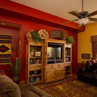 Mediterranes Wohnzimmer in Phoenix