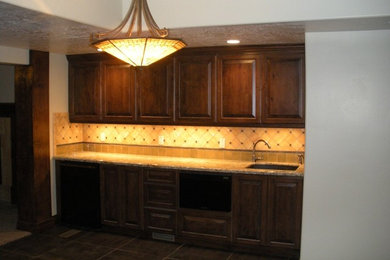Kitchen - traditional kitchen idea in Salt Lake City