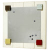 Magnet Board Frame, White and Multicolor