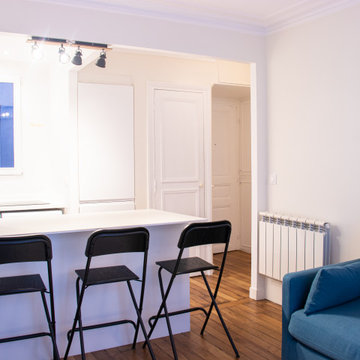 Rénovation complète appartement 38m2 Paris 18ème