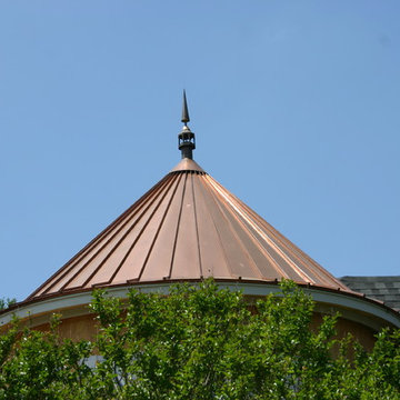 Copper Penny Steel Standing Seam and Turret/Cone
