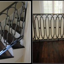 iron exterior balcony