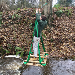 Creating a working Zip Line across a river - Garden Products