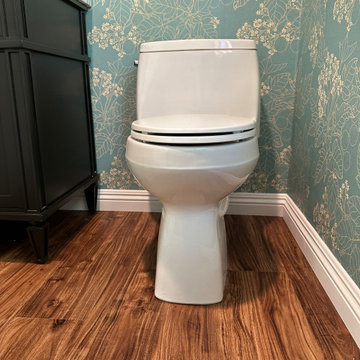 Tropical Powder Room Refresh — Oahu, Hawaii