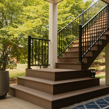 Lawrenceville, GA Deckorators Deck Resurface, Under-Deck, and Trex Deck Lighting