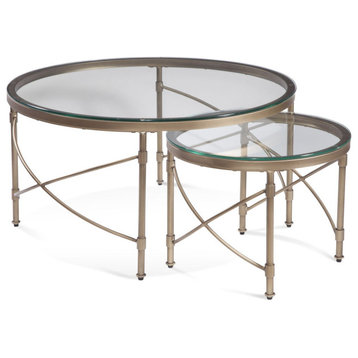 Bassett Mirror Company Harrison Round Cocktail Table