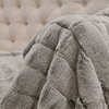 Super Mink Faux Fur Throw Blanket, Fungi, 50"x60"
