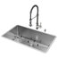 VIGO All-In-One 32" Mercer Stainless Steel Undermount Kitchen Sink Set