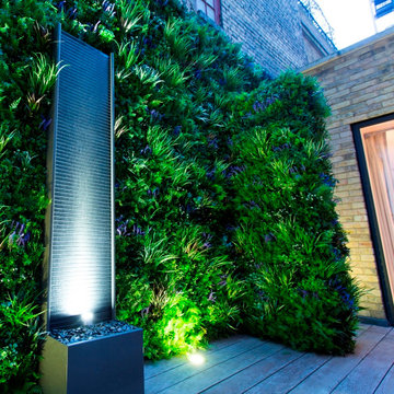 VistaFolia Faux Green Wall Garden Privacy Screen