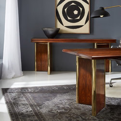 MH - Rosewood Flip Top Console - Products