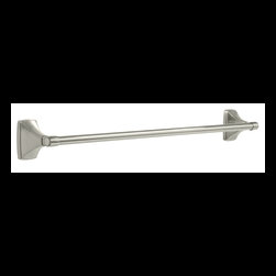 24" Satin Nickel Towel Bar Clarendon BH26504G10 - Towel Bars