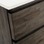 Formosa Floor Standing Open Bottom Modern Bathroom Cabinet With Top & Sink, 24"