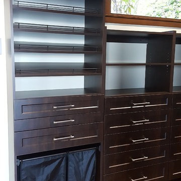 Port Ludlow Master Walk in Closet
