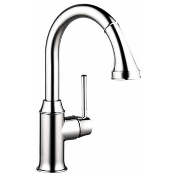 Hansgrohe 04216 Talis C 1.75 GPM Pull-Down Prep Kitchen Faucet - Chrome