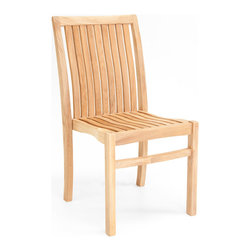 Wintons Teak Plato Stacking Chair - Outdoor Dining Chairs