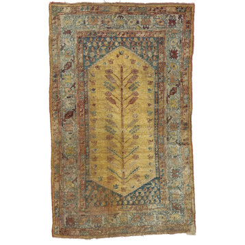 Antique Turkish Rug, 04'01 X 06'06
